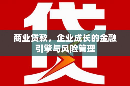 紫阳商业贷款，企业成长的金融引擎与风险管理