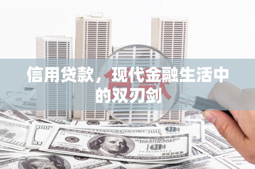 紫阳信用贷款，现代金融生活中的双刃剑