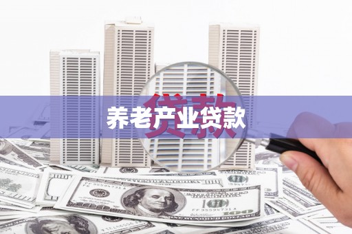 紫阳养老产业贷款
