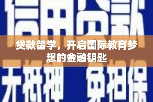 紫阳贷款留学，开启国际教育梦想的金融钥匙