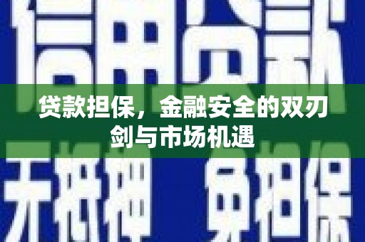 紫阳贷款担保，金融安全的双刃剑与市场机遇