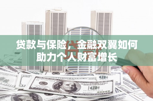 紫阳贷款与保险，金融双翼如何助力个人财富增长