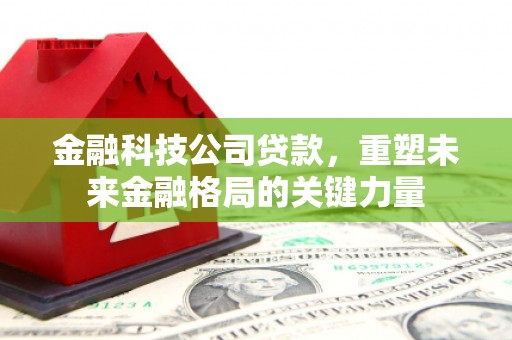 紫阳金融科技公司贷款，重塑未来金融格局的关键力量