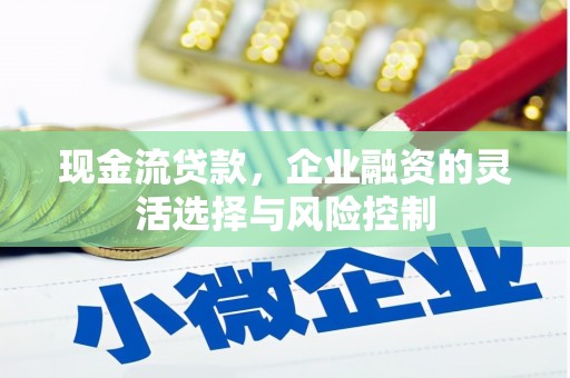 紫阳现金流贷款，企业融资的灵活选择与风险控制