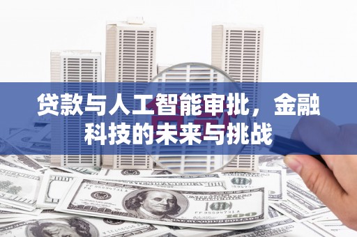 紫阳贷款与人工智能审批，金融科技的未来与挑战