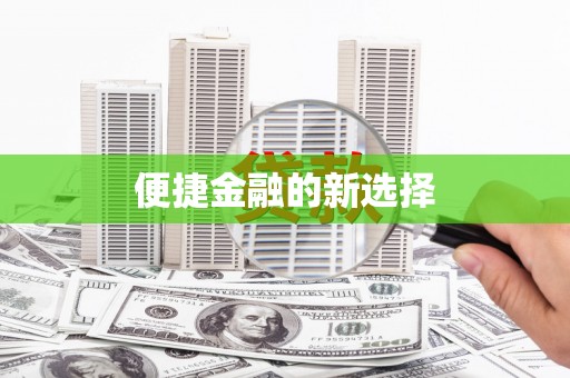 紫阳便捷金融的新选择