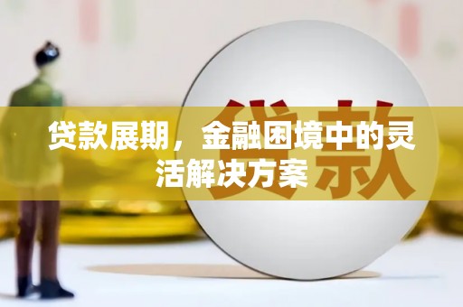 紫阳贷款展期，金融困境中的灵活解决方案