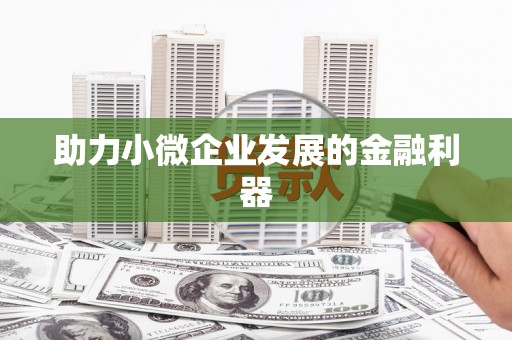 紫阳助力小微企业发展的金融利器