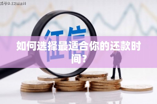 紫阳如何选择最适合你的还款时间？