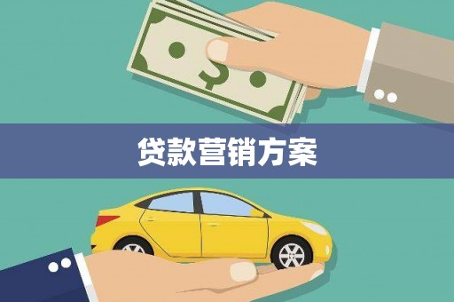 紫阳贷款营销方案