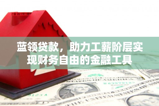 紫阳蓝领贷款，助力工薪阶层实现财务自由的金融工具