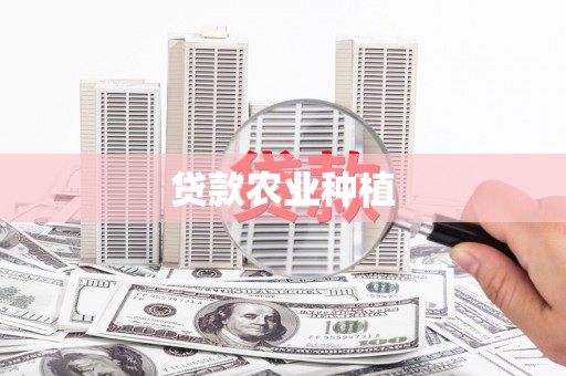紫阳贷款农业种植