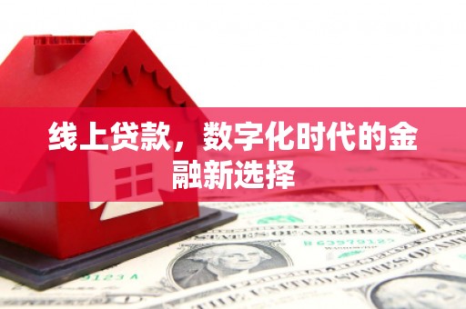 紫阳线上贷款，数字化时代的金融新选择