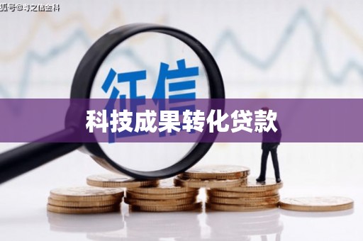 紫阳科技成果转化贷款