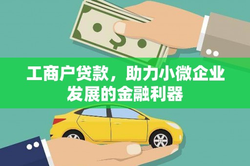 紫阳工商户贷款，助力小微企业发展的金融利器