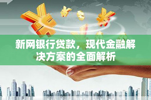 紫阳新网银行贷款，现代金融解决方案的全面解析
