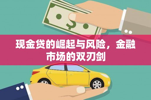 紫阳现金贷的崛起与风险，金融市场的双刃剑