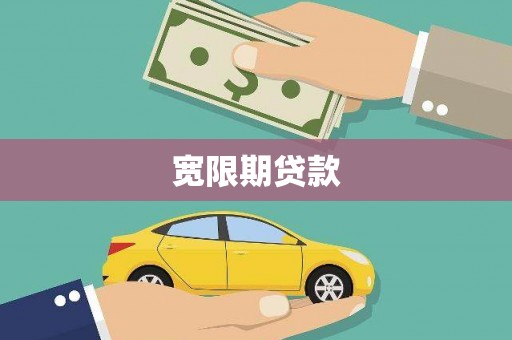 紫阳宽限期贷款