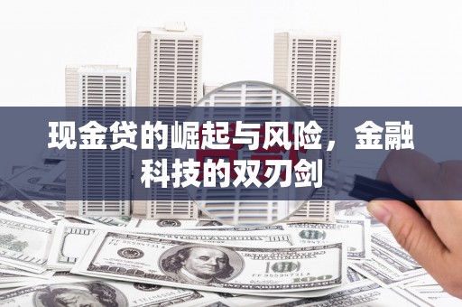 紫阳现金贷的崛起与风险，金融科技的双刃剑