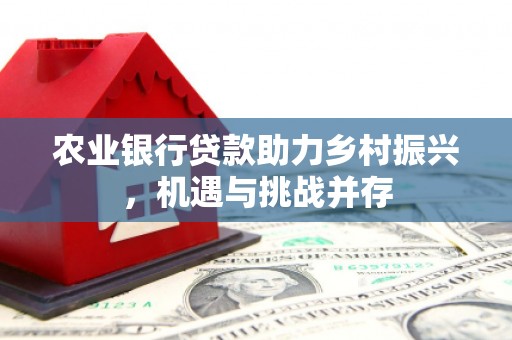 紫阳农业银行贷款助力乡村振兴，机遇与挑战并存