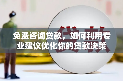 紫阳免费咨询贷款，如何利用专业建议优化你的贷款决策