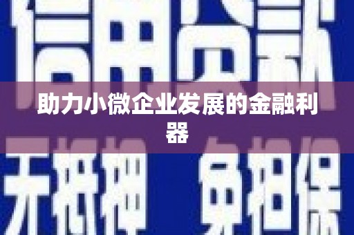 紫阳助力小微企业发展的金融利器