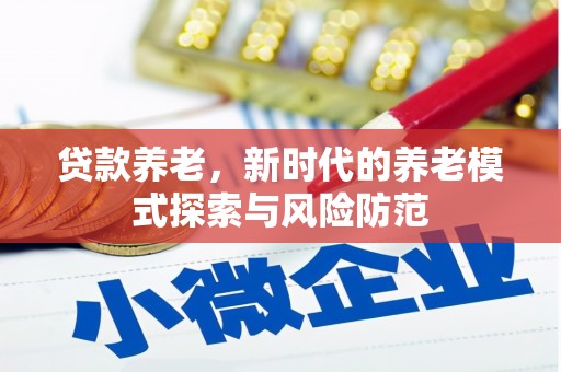 紫阳贷款养老，新时代的养老模式探索与风险防范