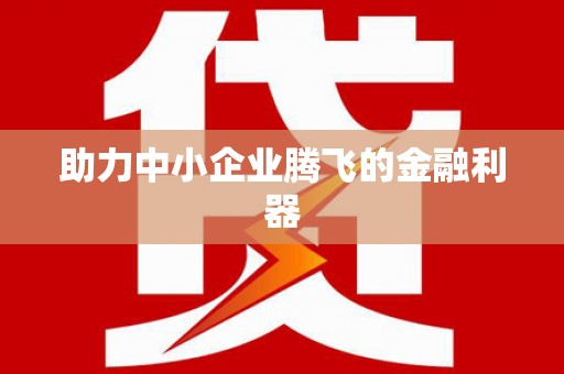 紫阳助力中小企业腾飞的金融利器