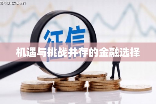 紫阳机遇与挑战并存的金融选择
