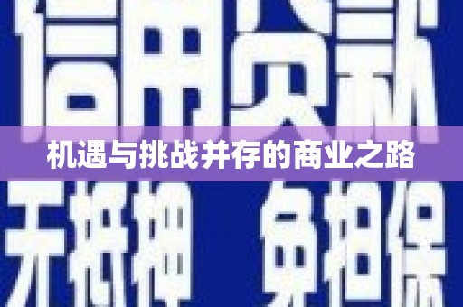 紫阳机遇与挑战并存的商业之路